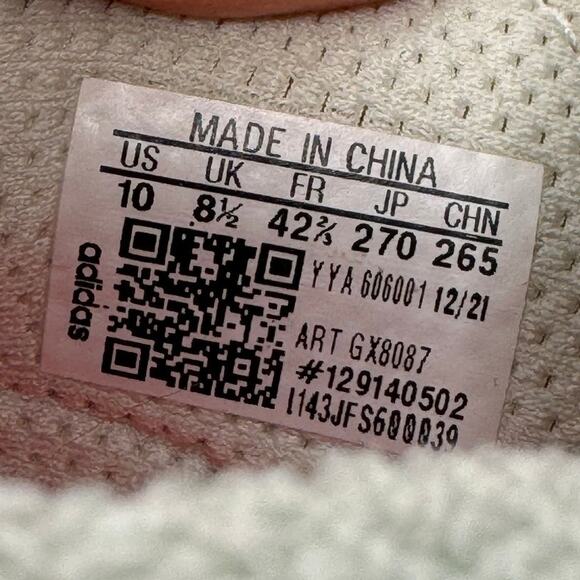 Adidas Women's Ultra Boost 22 Heat.RDY White Iridescent Running Athletic Sneaker - Picture 9 of 11